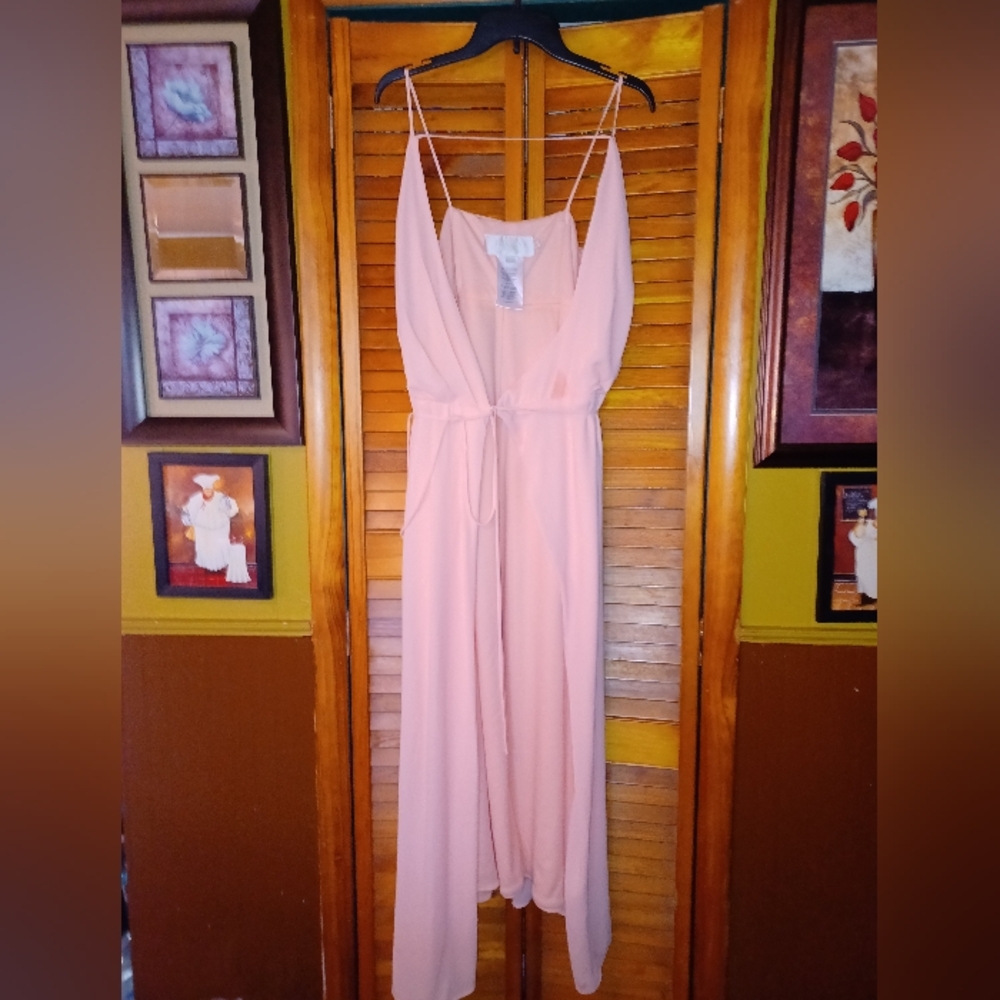 David Bridal's Peach Dress Wrap
